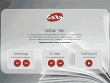 Tablet Screenshot of gullhoj.com